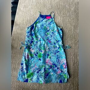 LILLY PULITZER- Leo Print Romper - 8